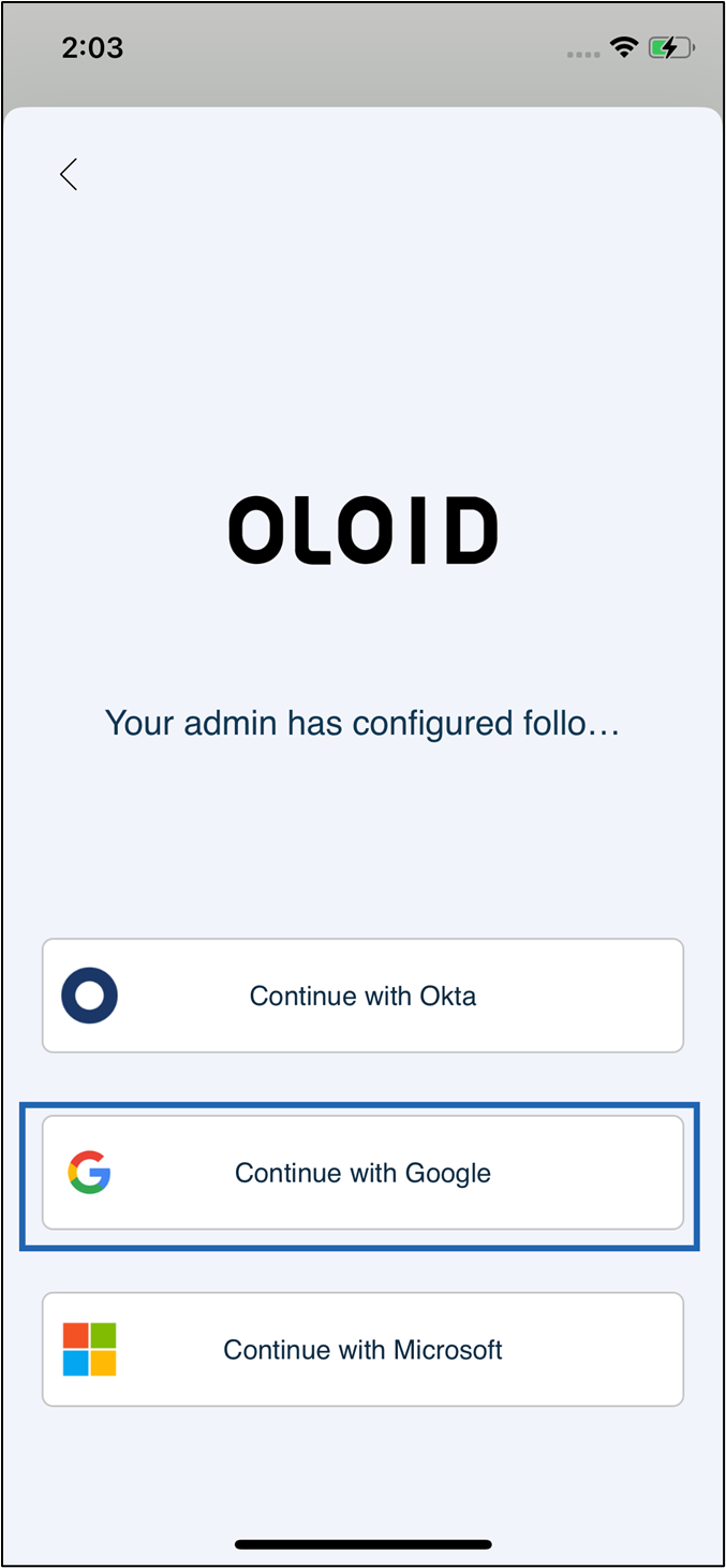 Login Using Google SSO - screenshot 6