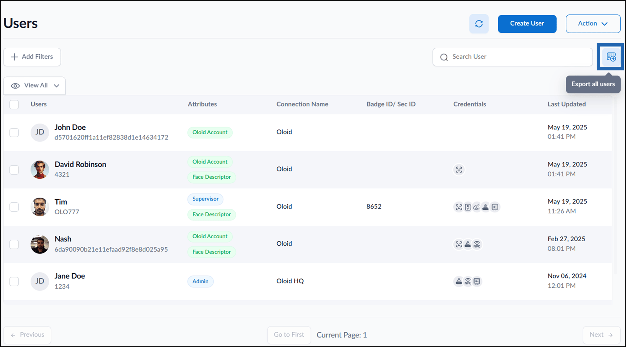 How to Download Users in Tenant Admin... - screenshot 2