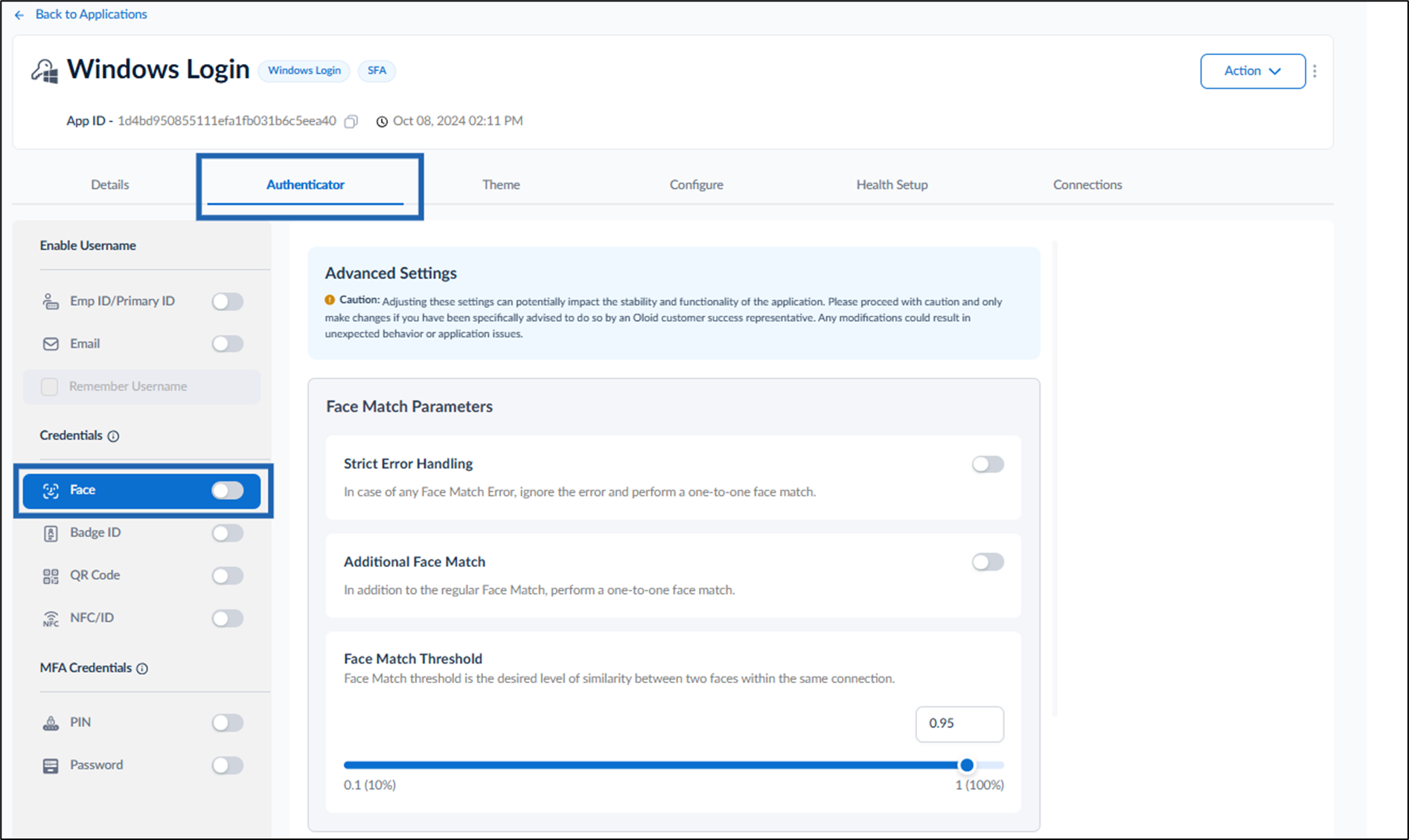How to Configure Face Credential for... - screenshot 3