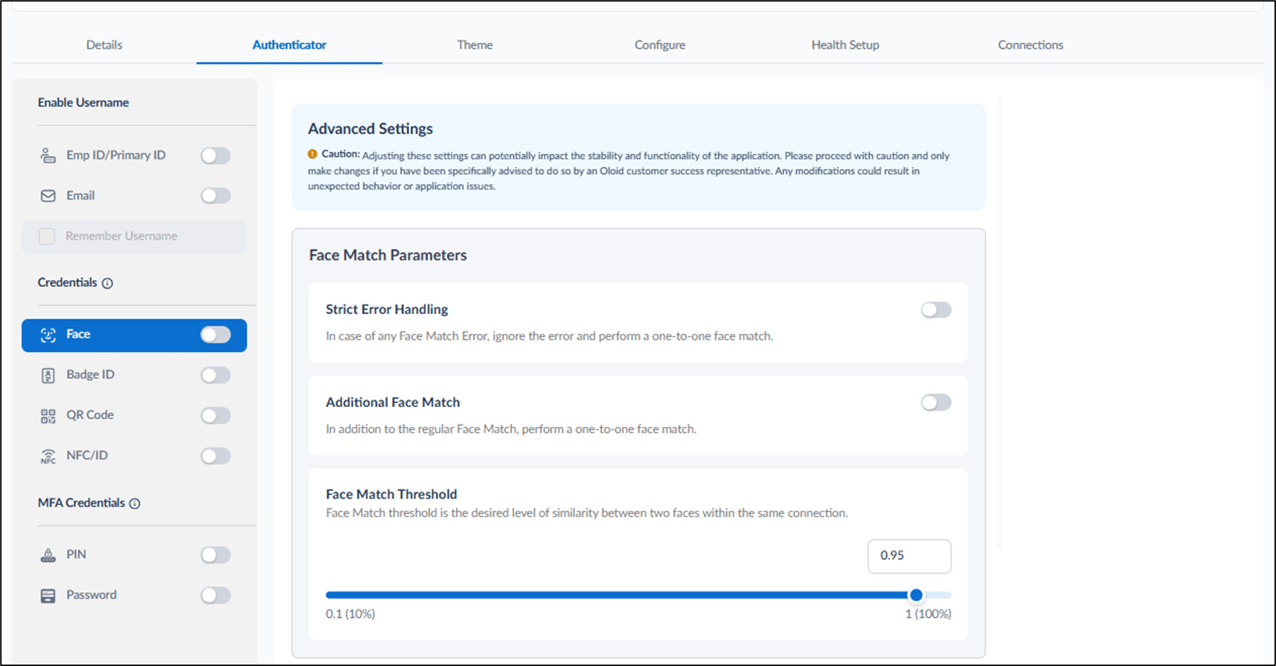 How to Configure Face Credential for... - screenshot 4