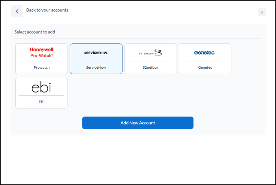 ServiceNow Account (TBA) - screenshot 1