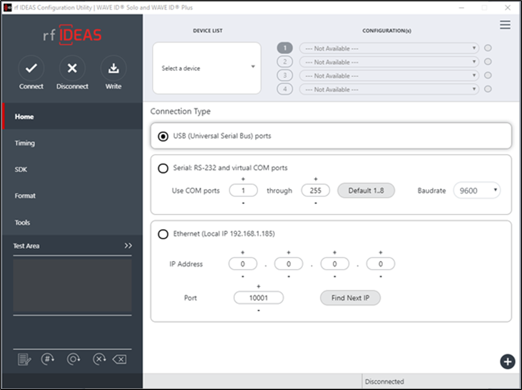 How to configure Card Reader Using RF... - screenshot 2
