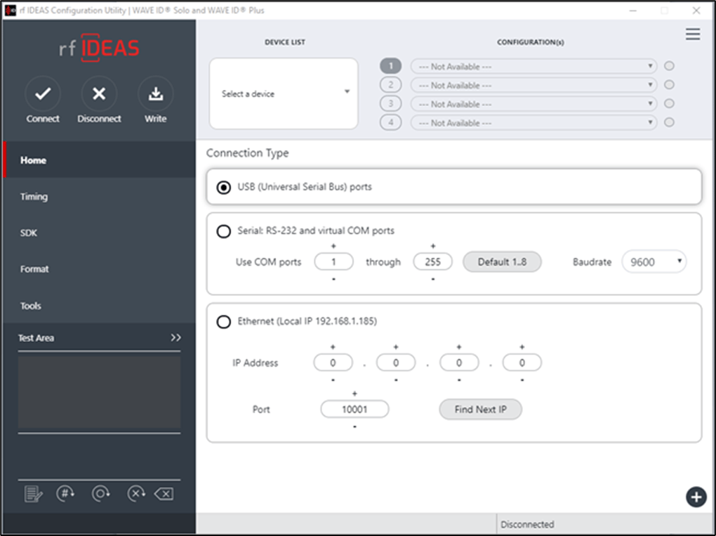How to configure Card Reader Using RF... - screenshot 2