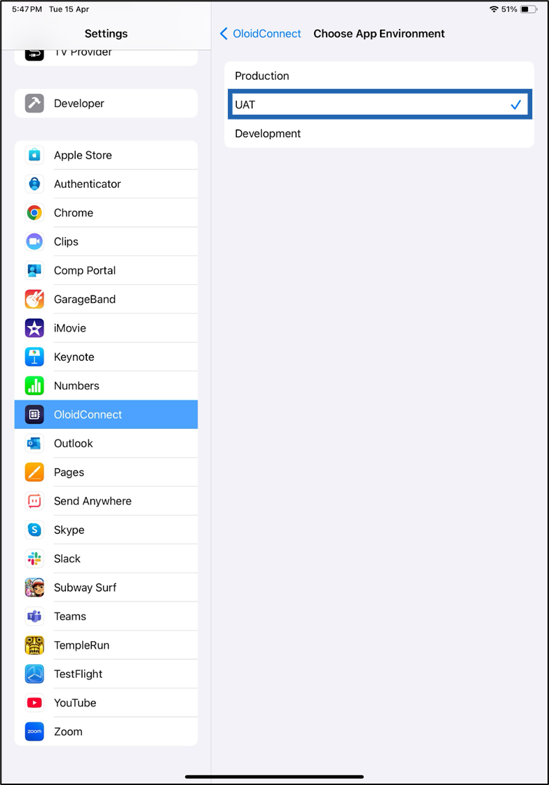Oloid Connect Beta App Deployment... - screenshot 1