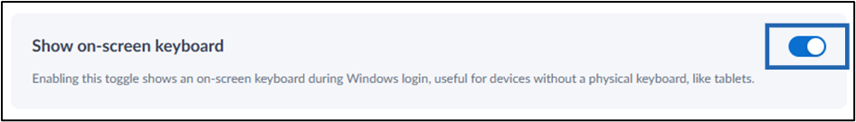 How to enable Show on-screen keyboard... - screenshot 5