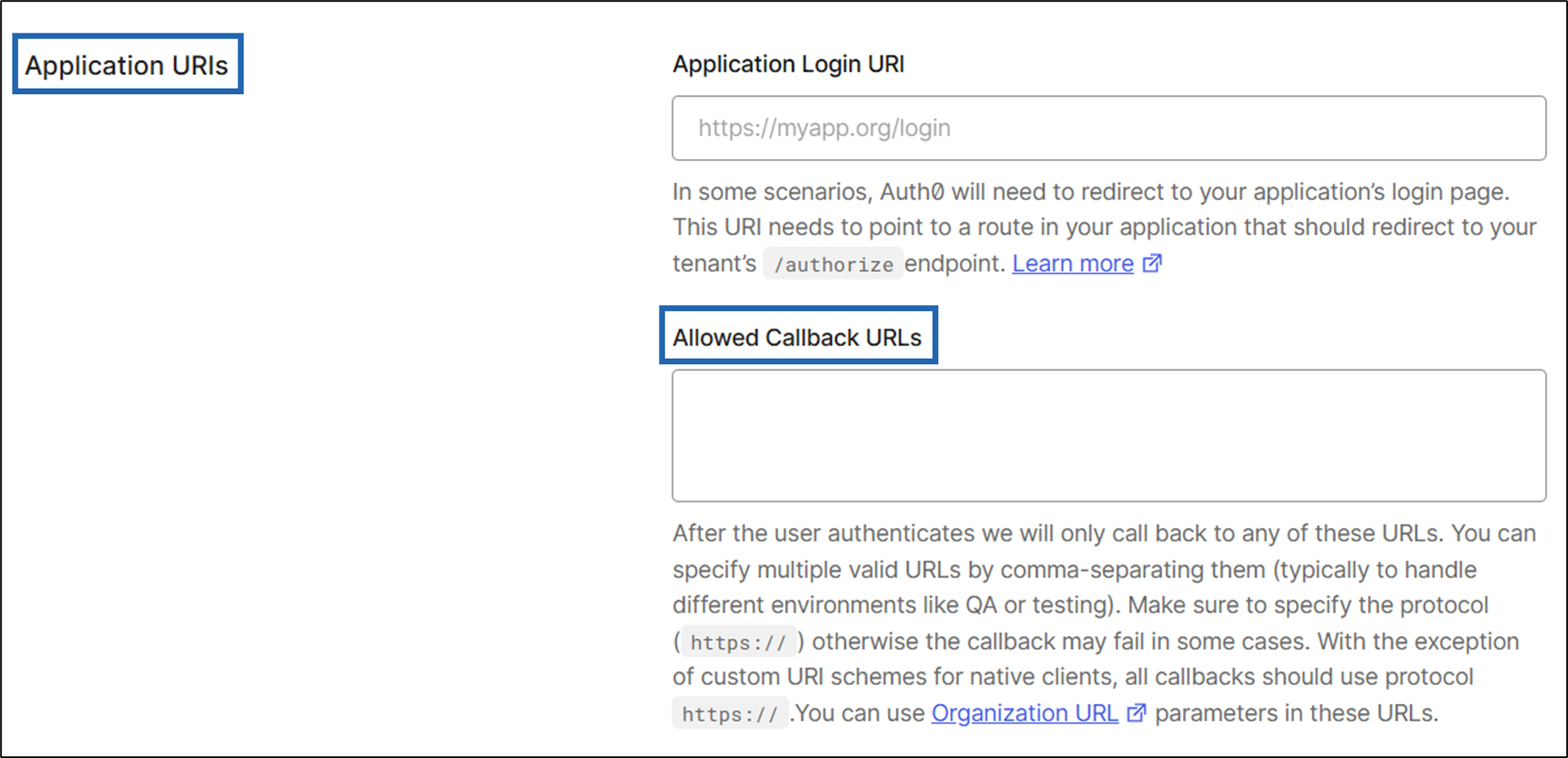 Auth0 Settings for Oloid SSO - screenshot 5