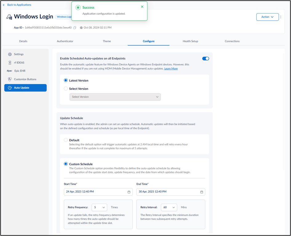 How to configure Auto Update feature... - screenshot 7
