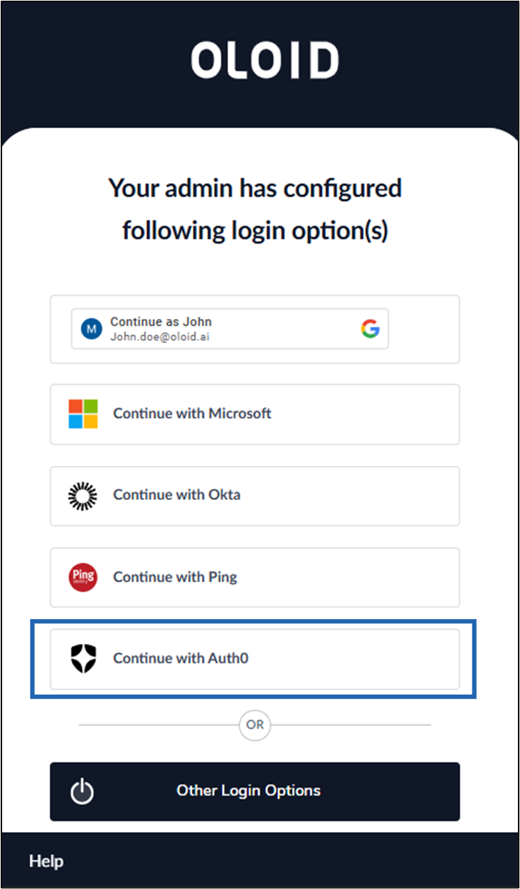 How to log in to Oloid User Portal... - screenshot 2