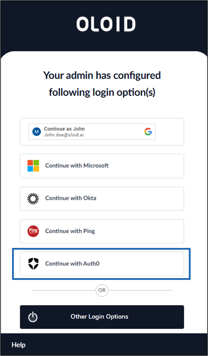 How to log in to Oloid User Portal... - screenshot 2