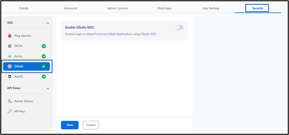 How to Enable GSuite SSO in Tenant... - screenshot 2