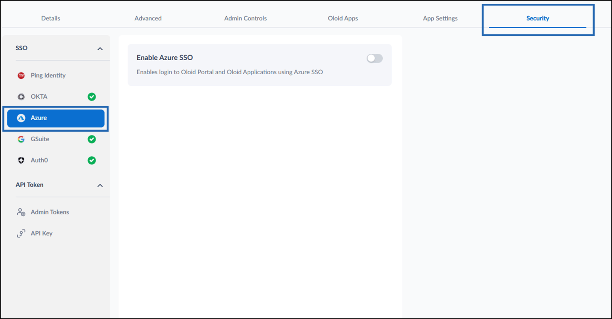 How to configure Azure SSO in Oloid... - screenshot 3