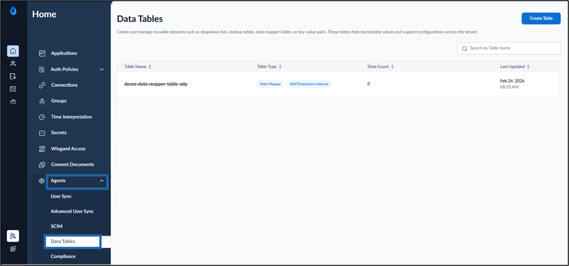 How to Configure Data Mapper Table for... - screenshot 1