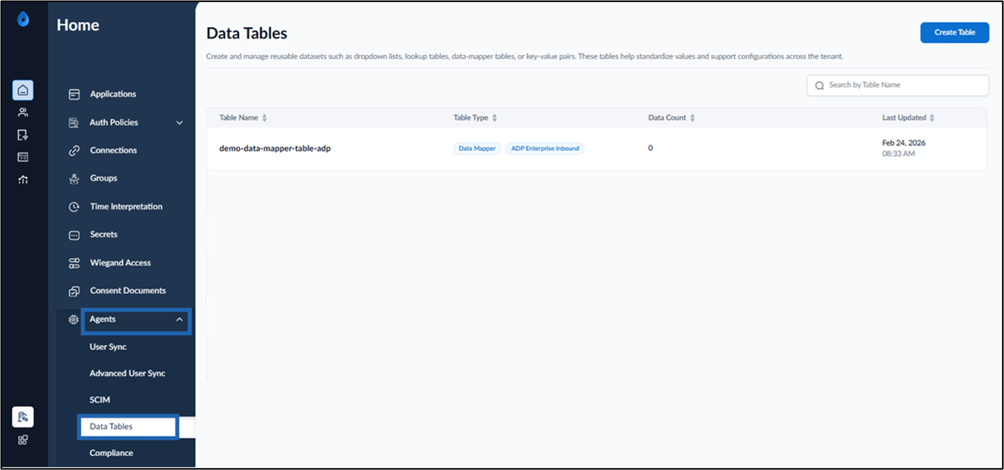 How to Configure Data Mapper Table for... - screenshot 1