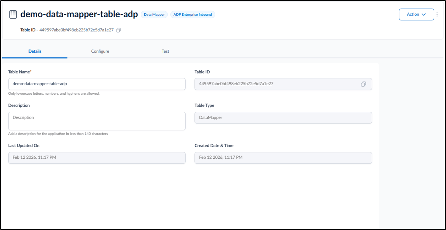 How to Configure Data Mapper Table for... - screenshot 3