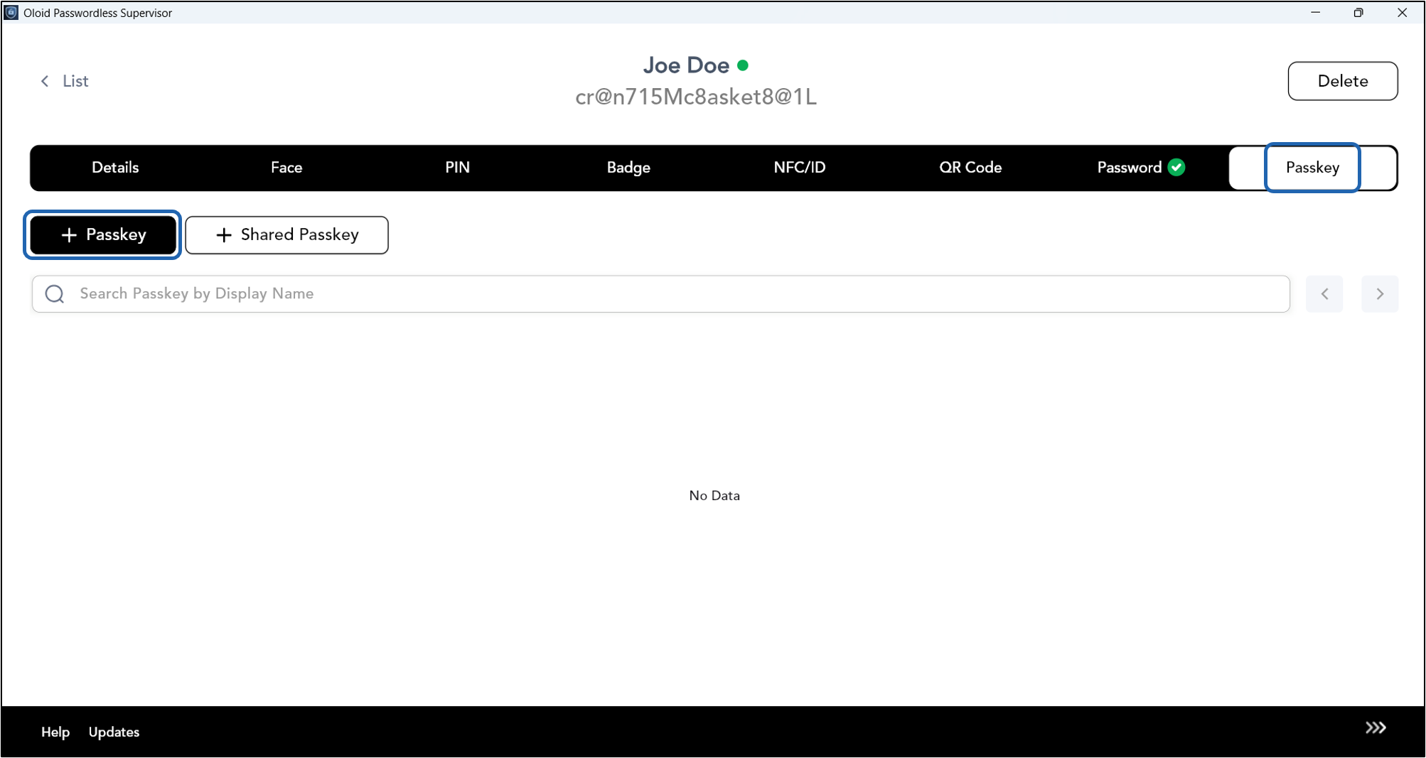 How to Create Passkey for a User in... - screenshot 4