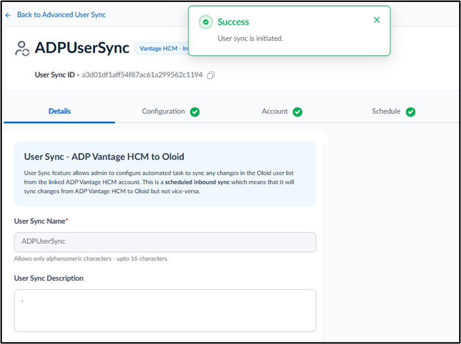 Inbound in the Tenant Admin Portal - screenshot 8