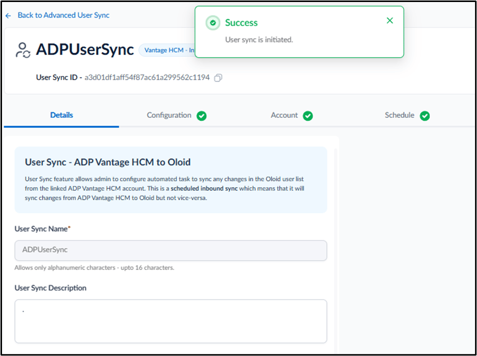 Inbound in the Tenant Admin Portal - screenshot 8