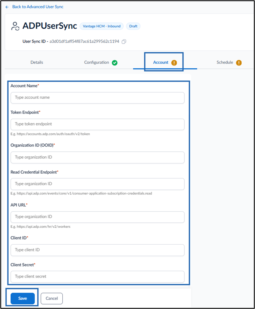 Inbound in the Tenant Admin Portal - screenshot 13