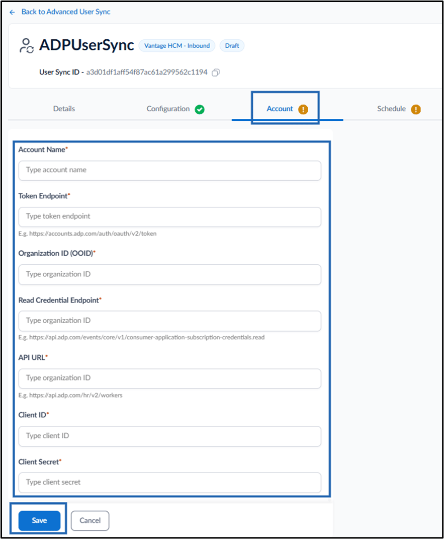 Inbound in the Tenant Admin Portal - screenshot 13