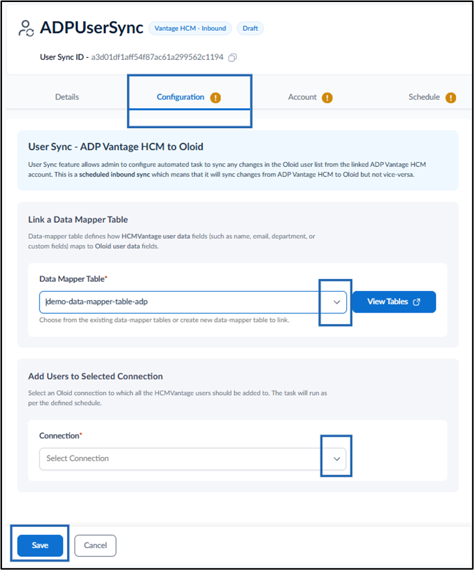 Inbound in the Tenant Admin Portal - screenshot 11