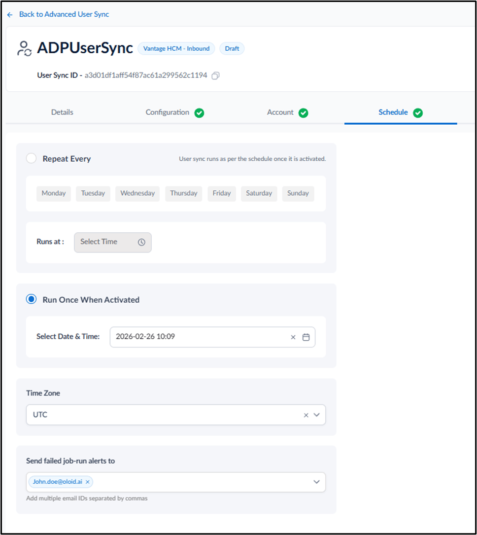 Inbound in the Tenant Admin Portal - screenshot 16