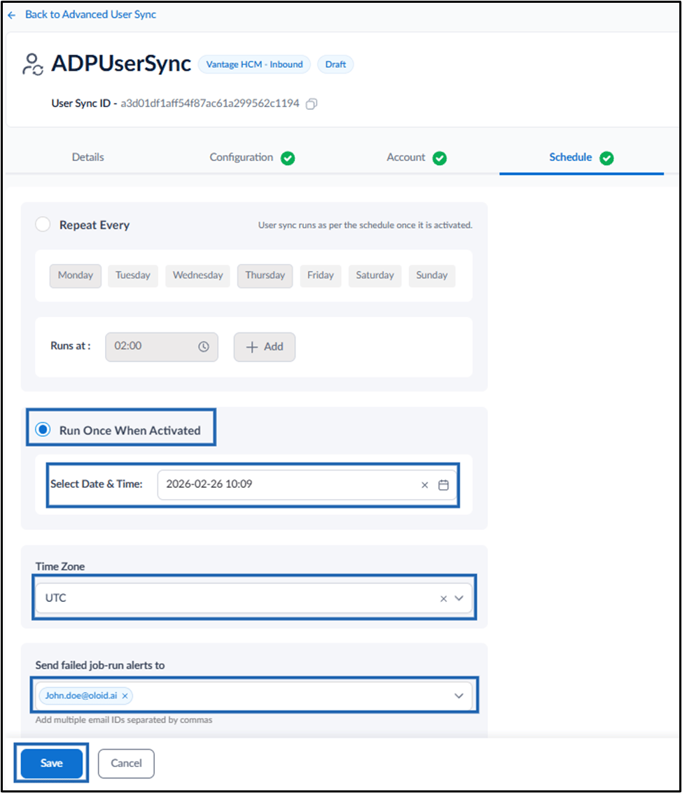 Inbound in the Tenant Admin Portal - screenshot 19