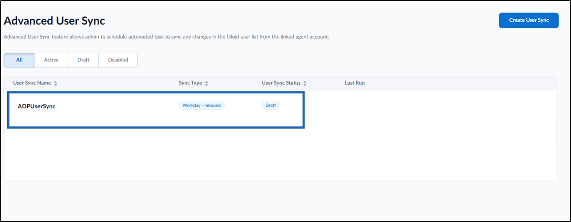Inbound in the Tenant Admin Portal - screenshot 2