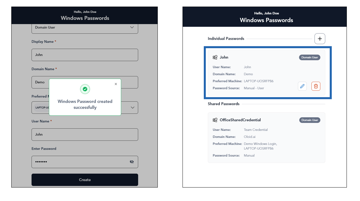 How to create individual password using... - screenshot 5