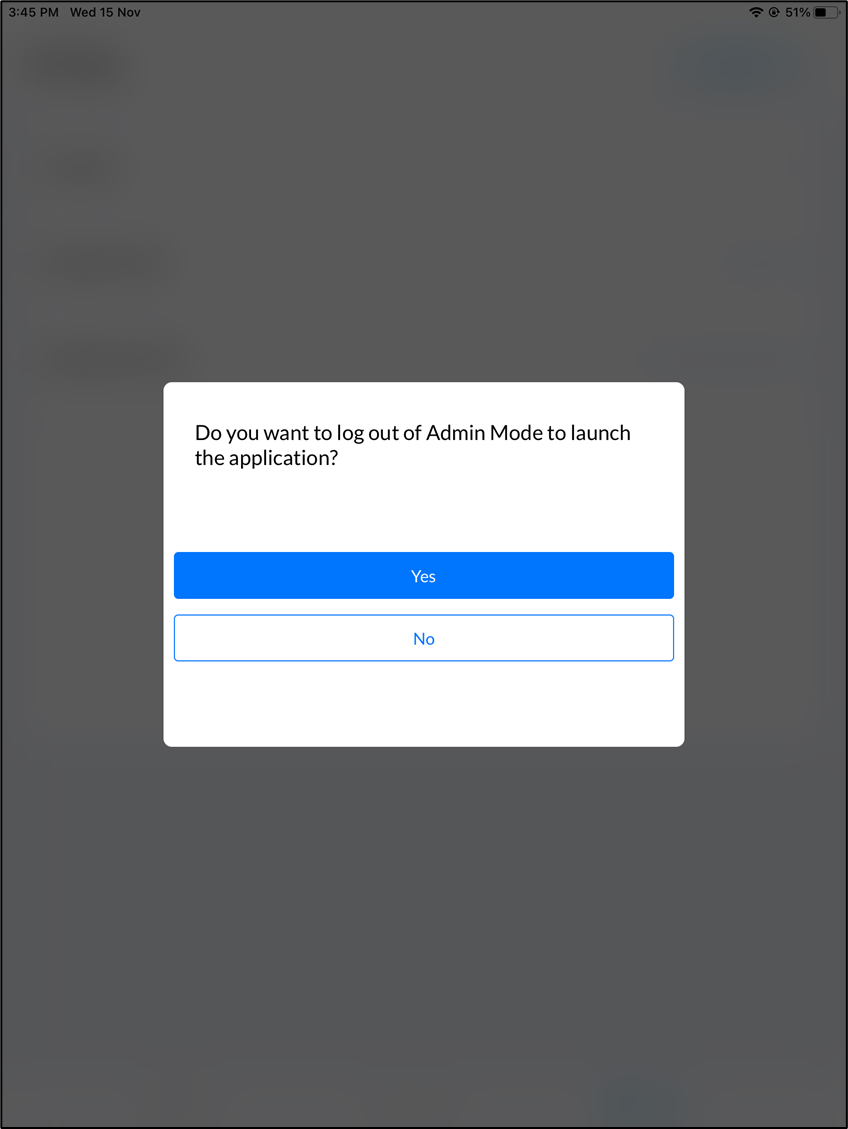 Setting up iPAD for Oloid Verify - screenshot 4