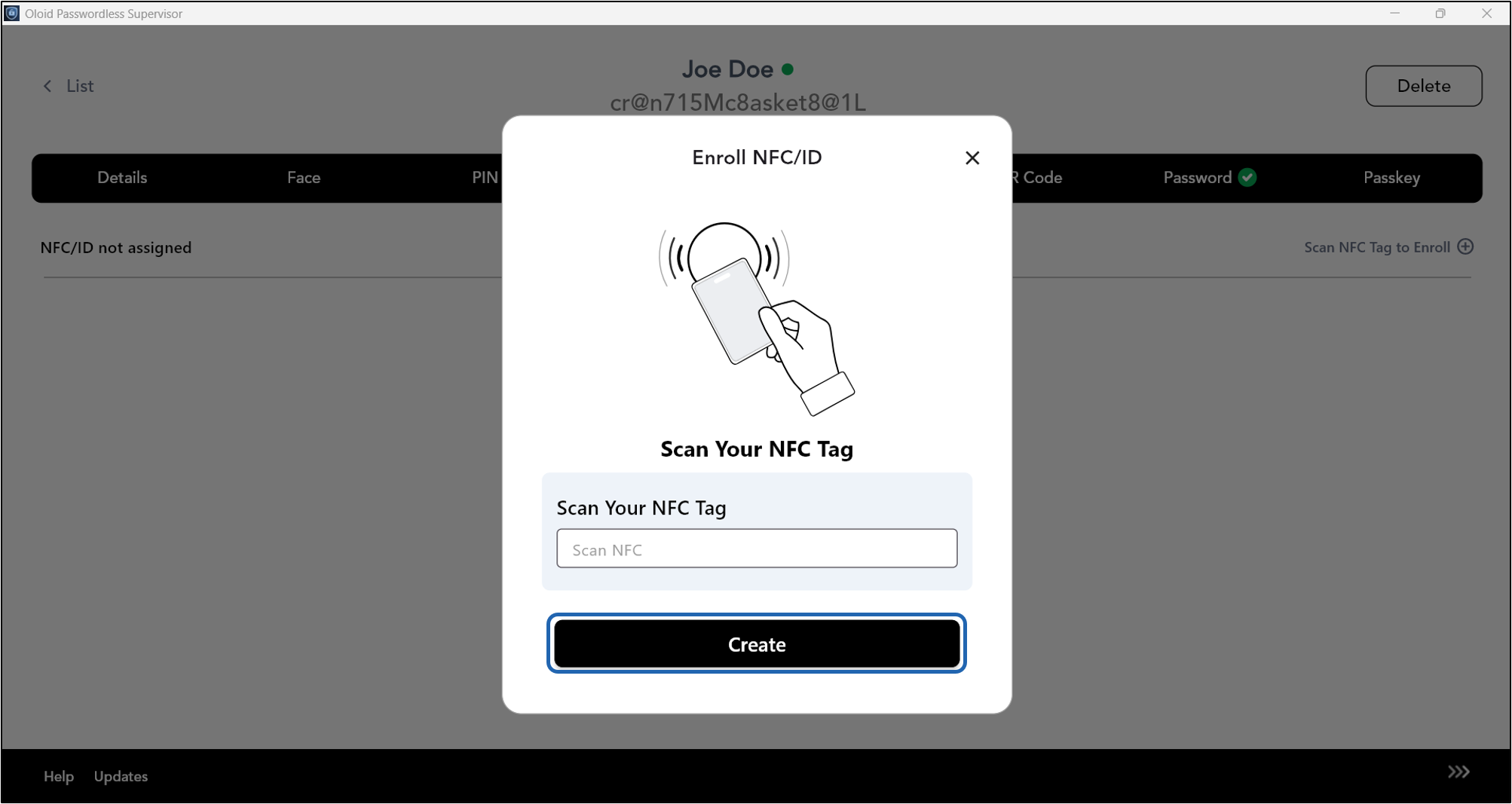 How to Enroll NFC ID - screenshot 4