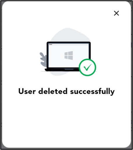 How to delete users using Supervisor App - screenshot 5