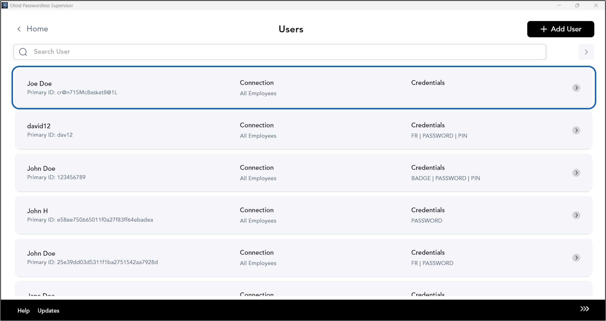 How to delete users using Supervisor App - screenshot 2