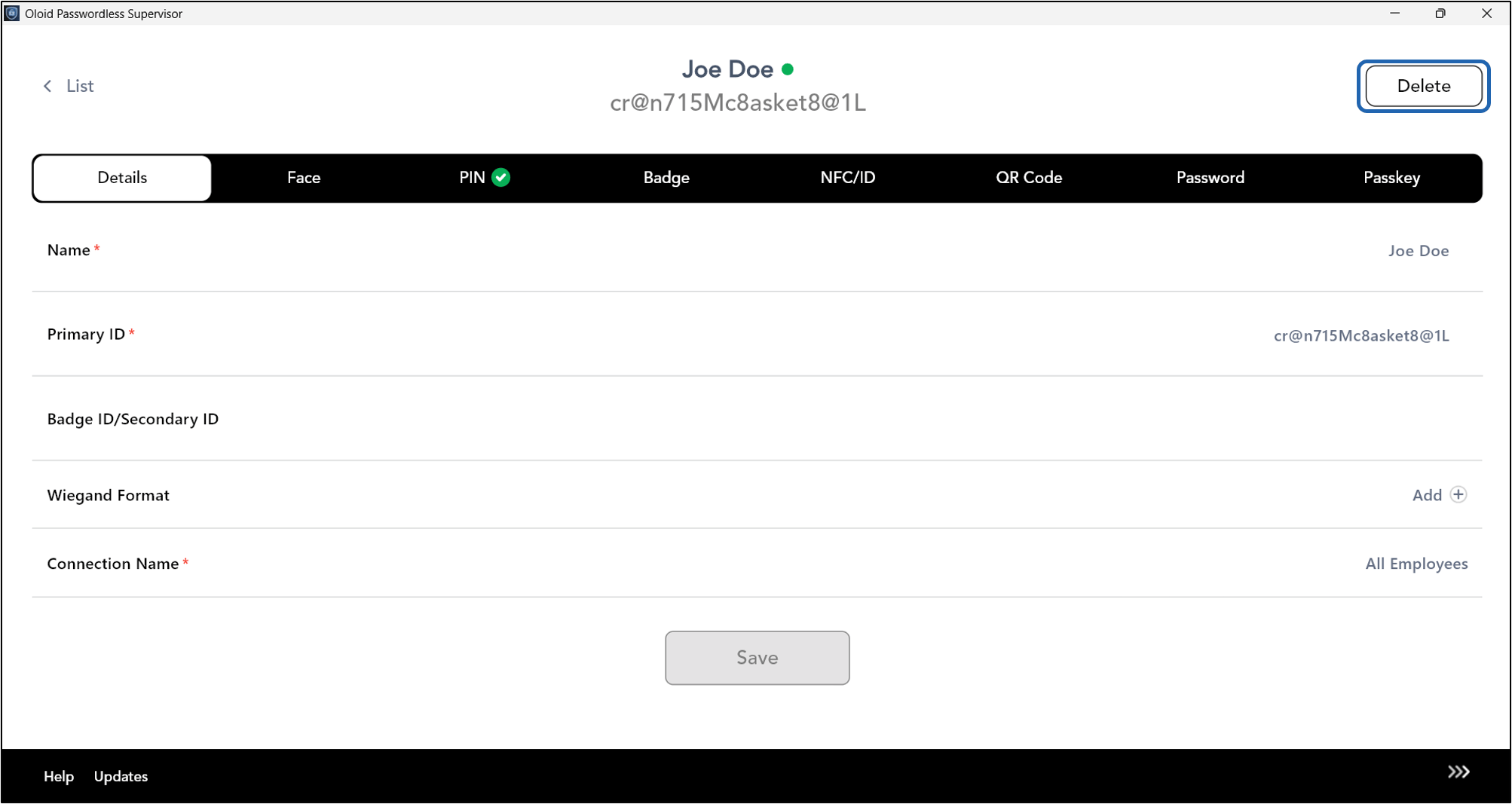 How to delete users using Supervisor App - screenshot 3