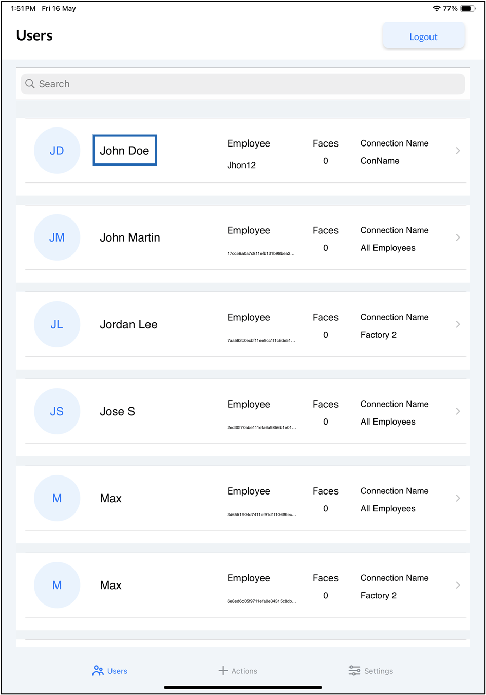 Oloid Verify: Add PIN - screenshot 3