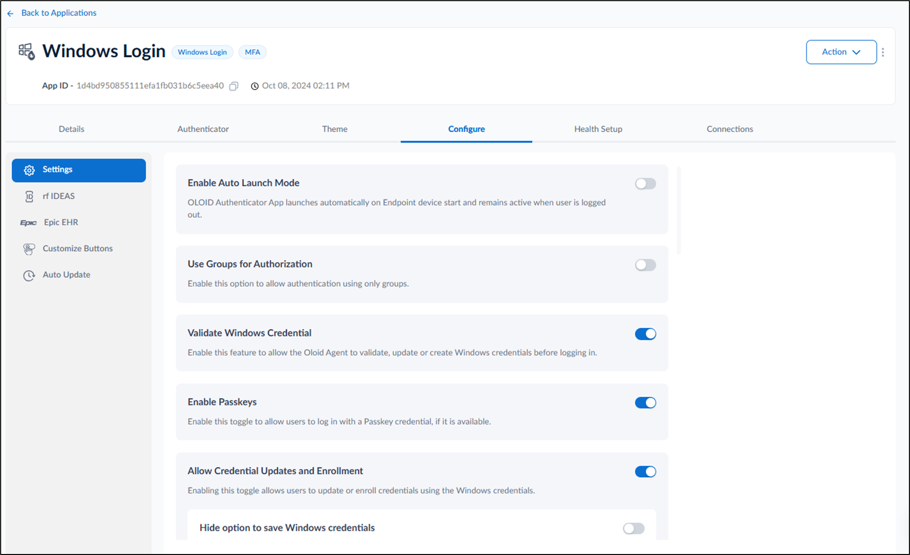 How to Edit setting menu for Windows... - screenshot 2