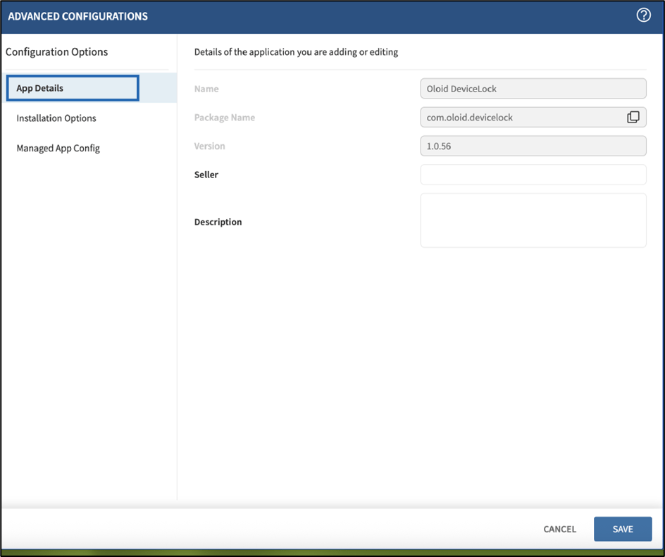 App Profile Policy Configuration Guide - screenshot 5