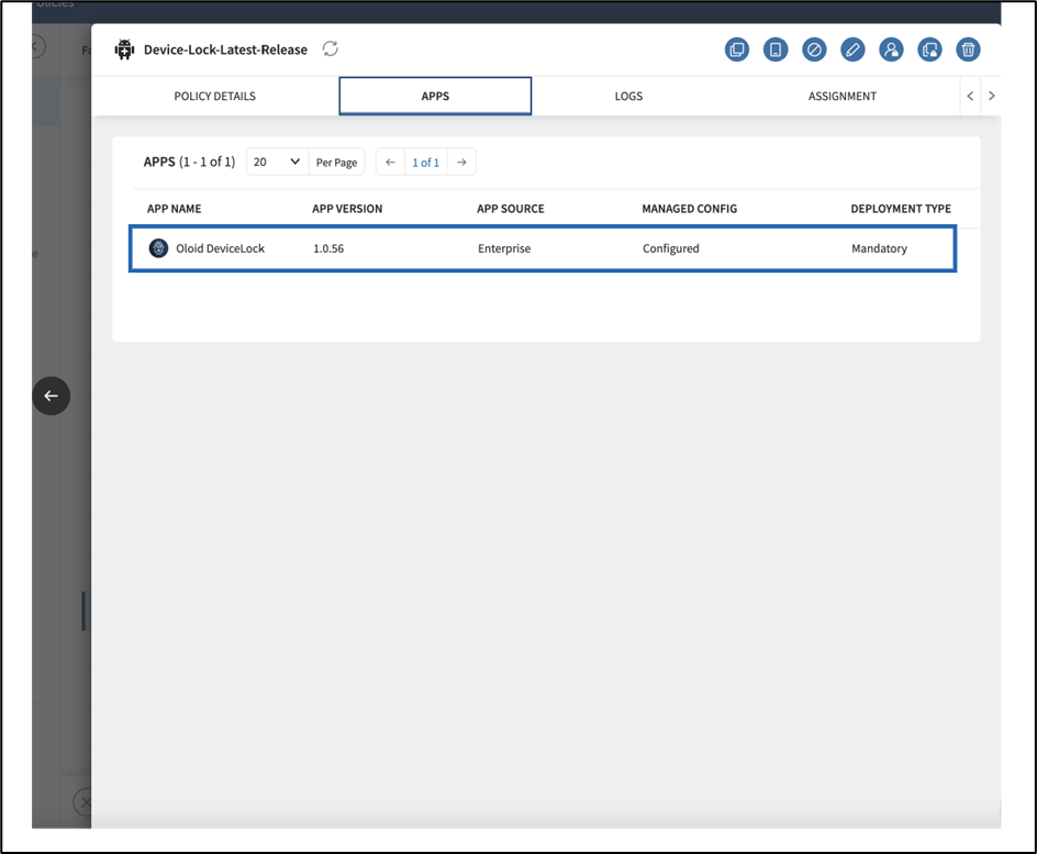 App Profile Policy Configuration Guide - screenshot 3