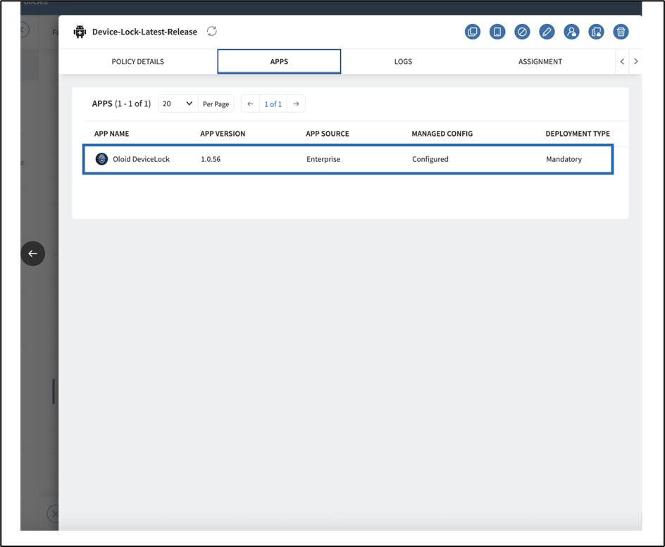 App Profile Policy Configuration Guide - screenshot 3