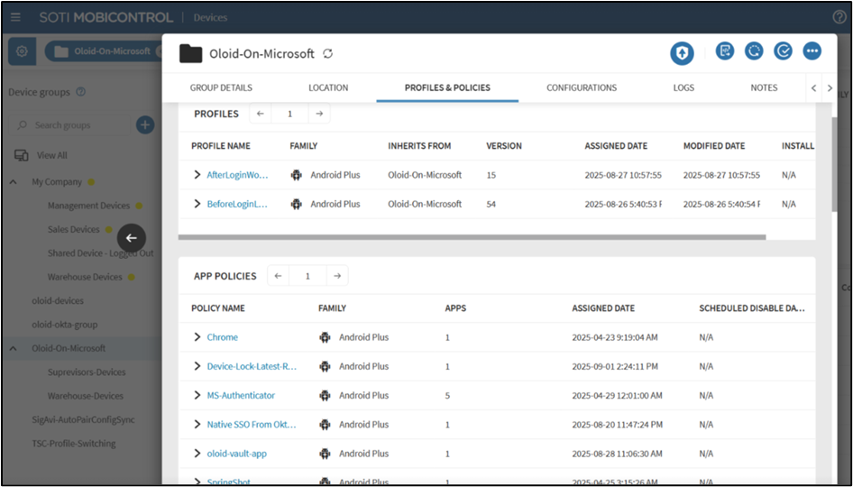 App Profile Policy Configuration Guide - screenshot 1