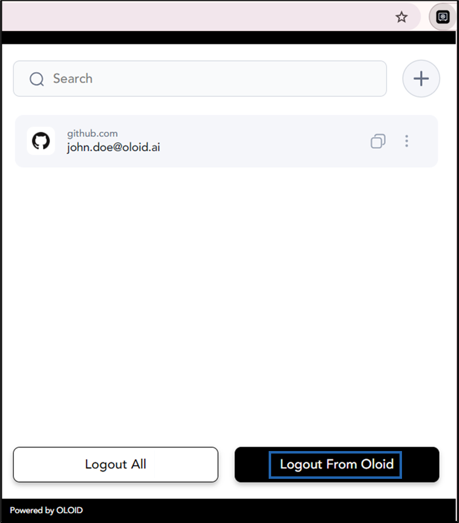 How to log out of Chrome Vault - screenshot 5