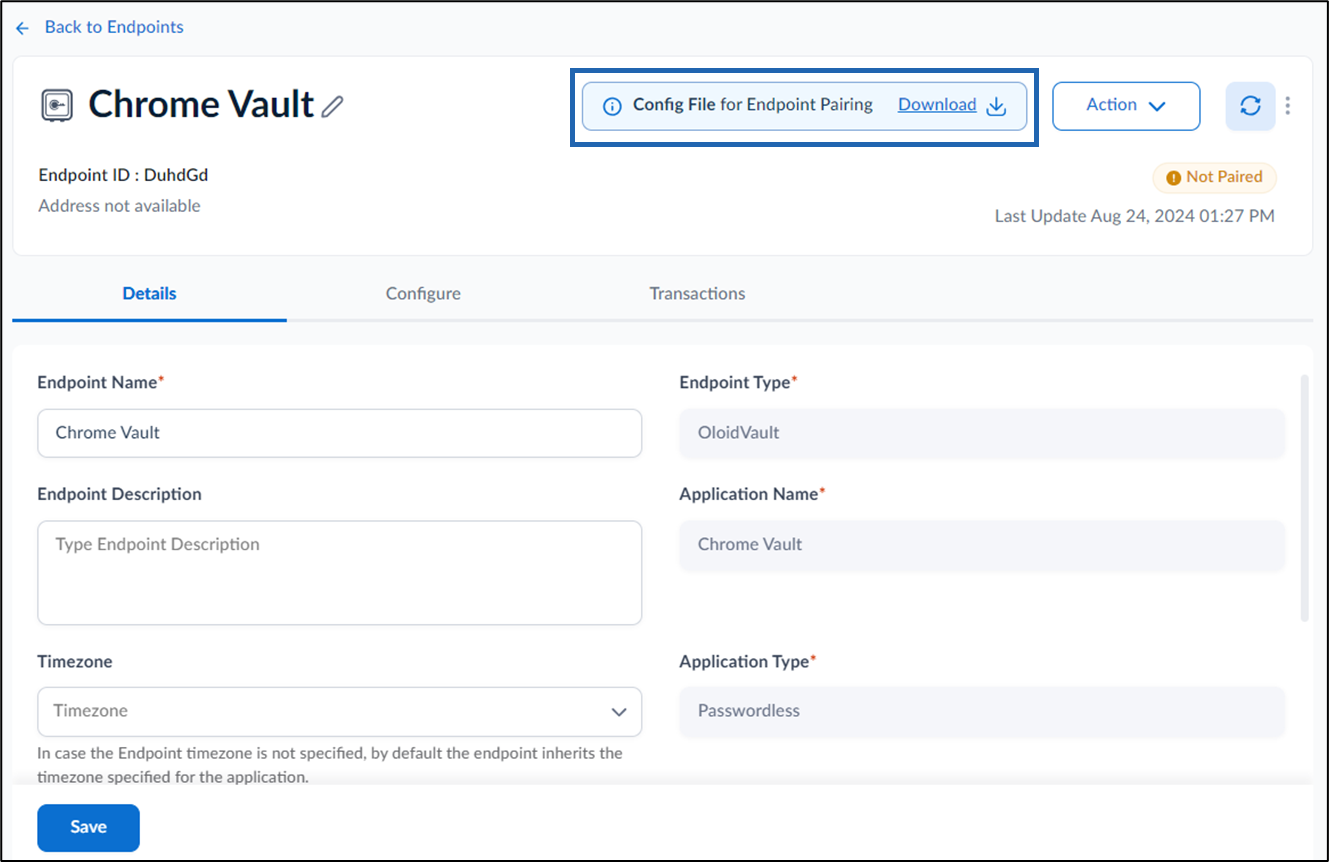 How to Download Endpoint Config File... - screenshot 3