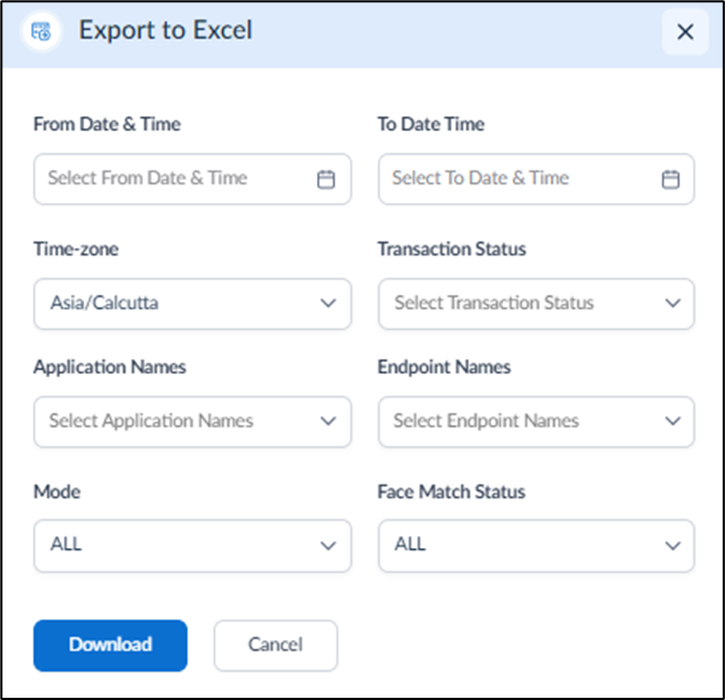 How to Export Transactions of a user - screenshot 3