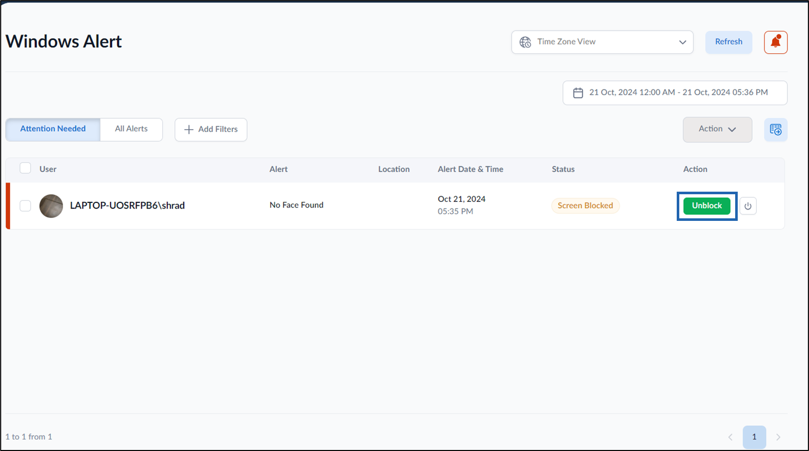 How to unblock a user's blocked screen - screenshot 4