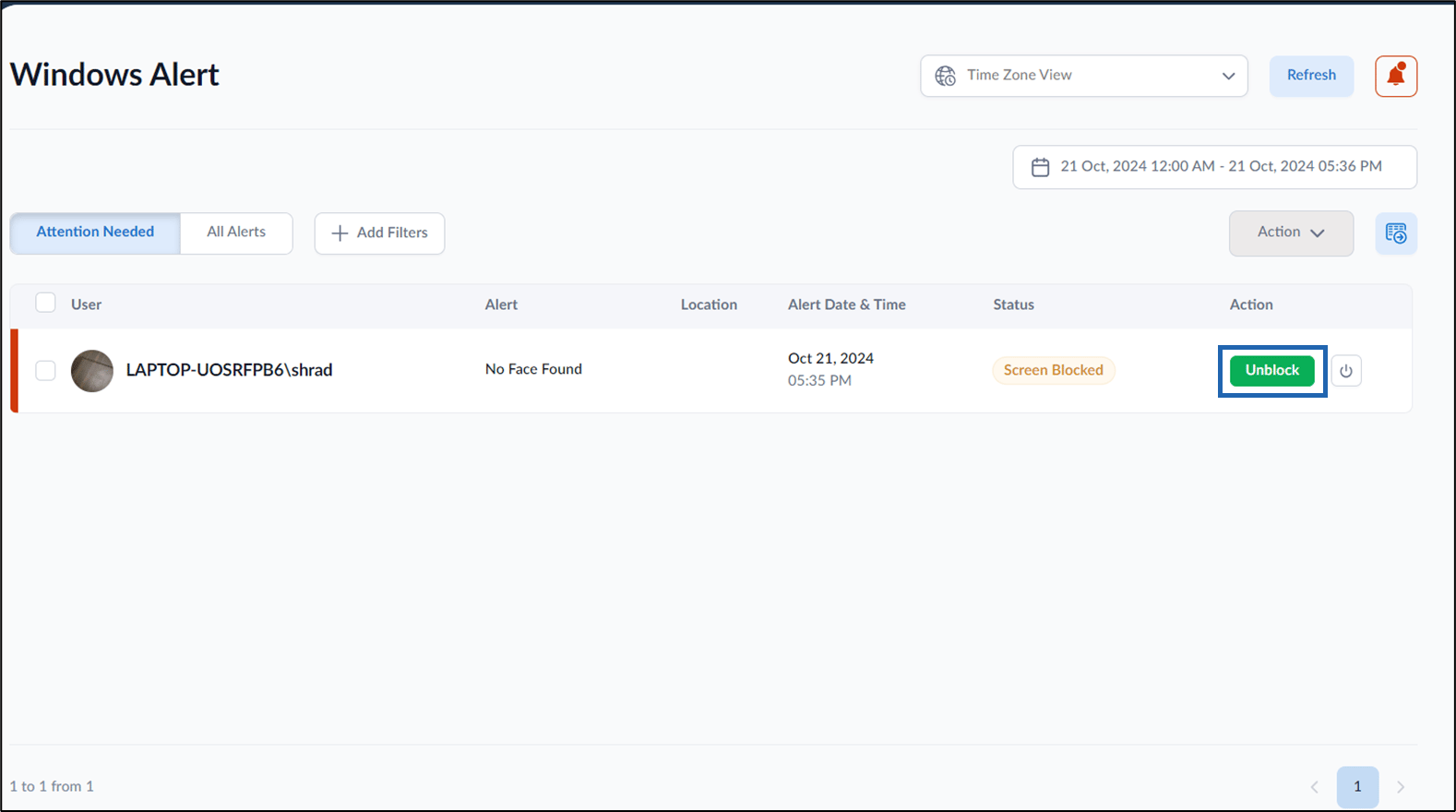 How to unblock a user's blocked screen - screenshot 4