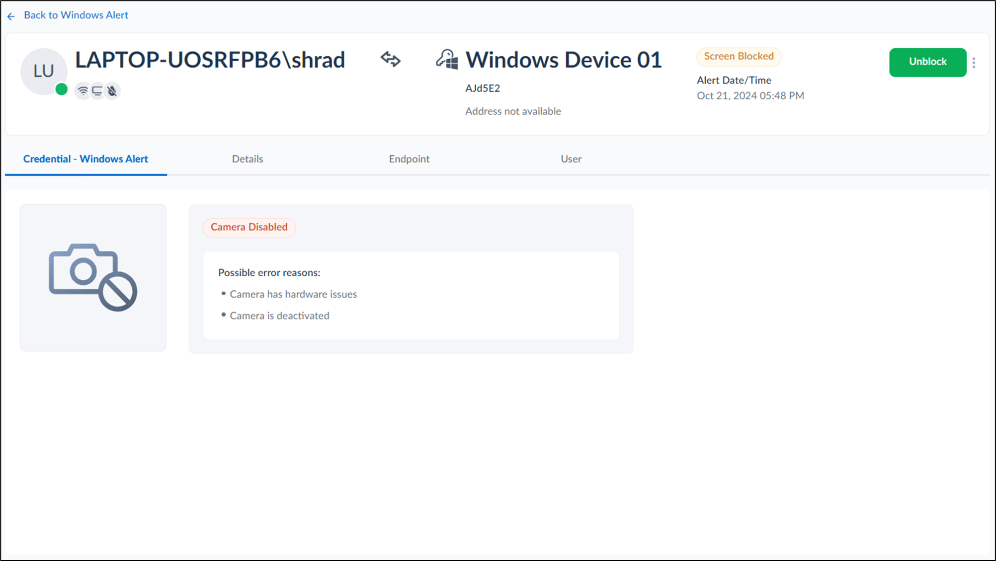 How to unblock a user's blocked screen - screenshot 5