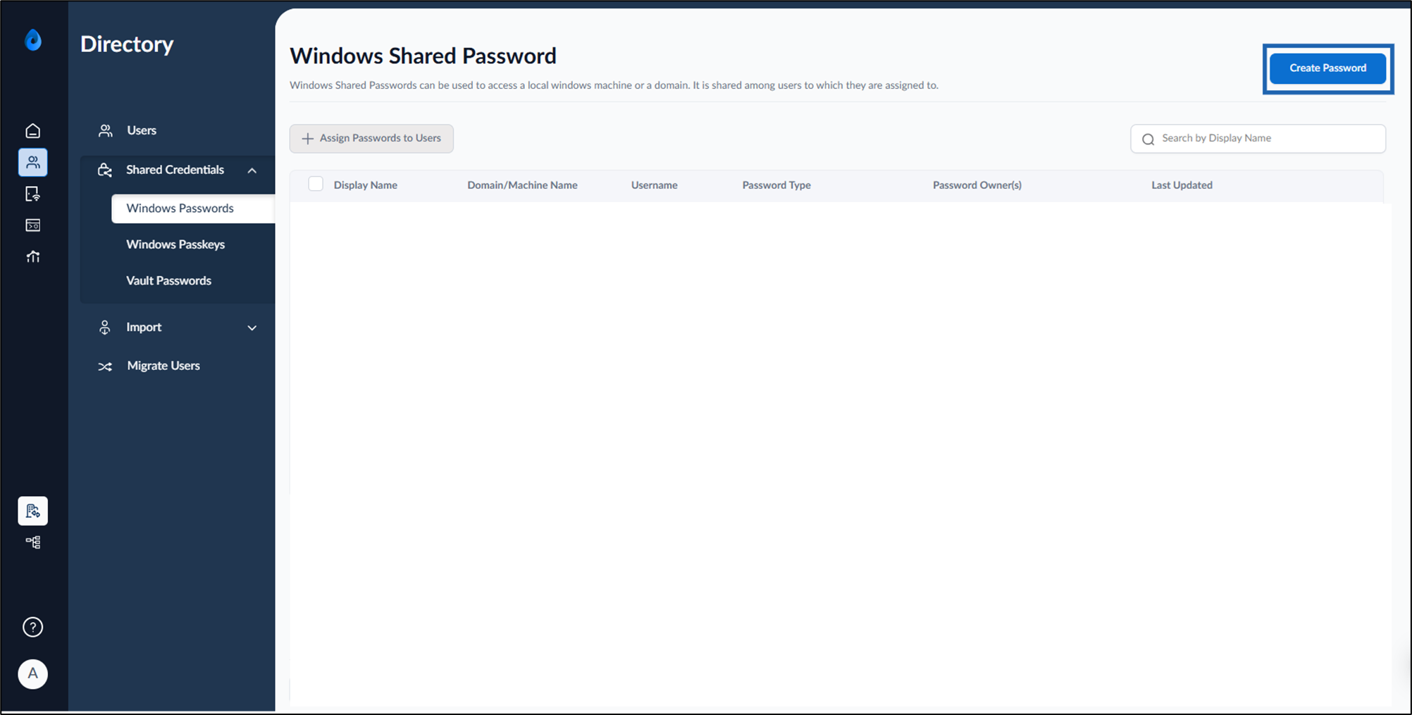 How to create shared Password for... - screenshot 3