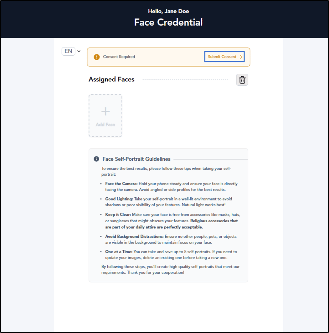 How to Add a Face Using Invite Link - screenshot 2