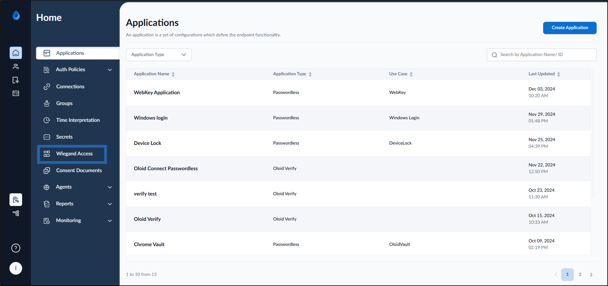 How to delete Wiegand Access - screenshot 1
