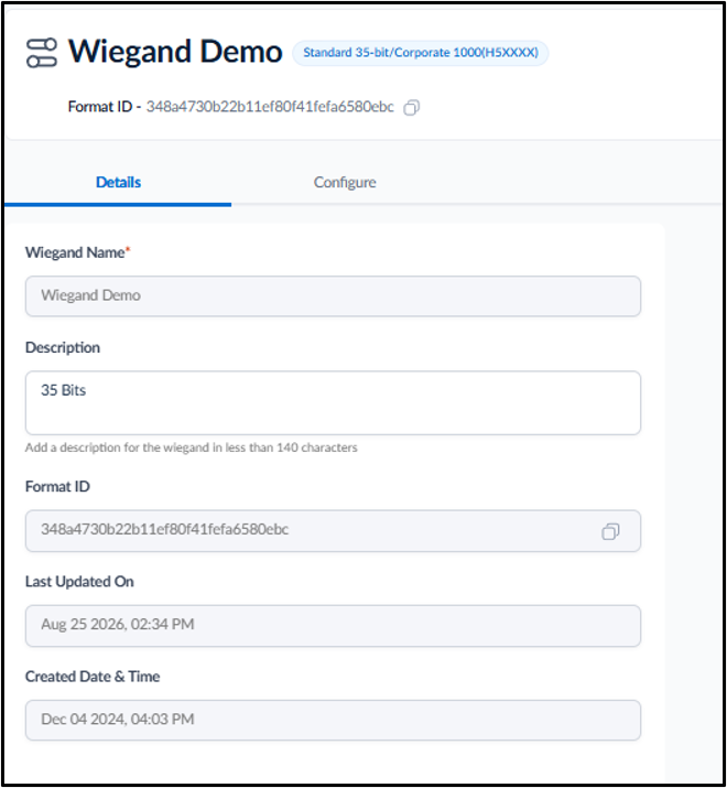 How to Configure Wiegand - screenshot 3