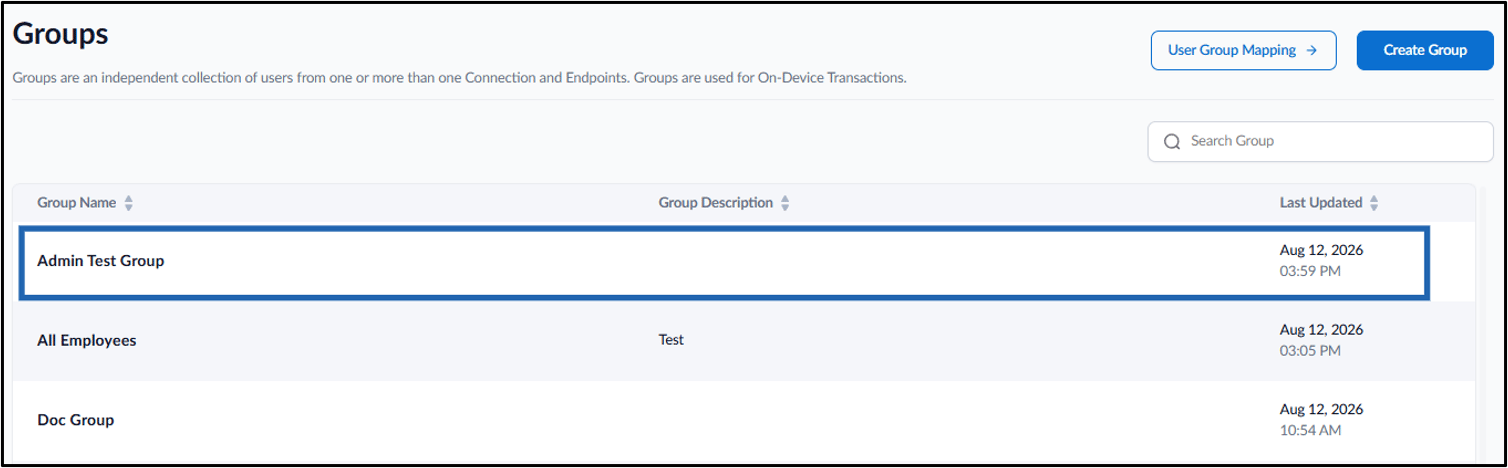 How to Delete a Group - screenshot 2